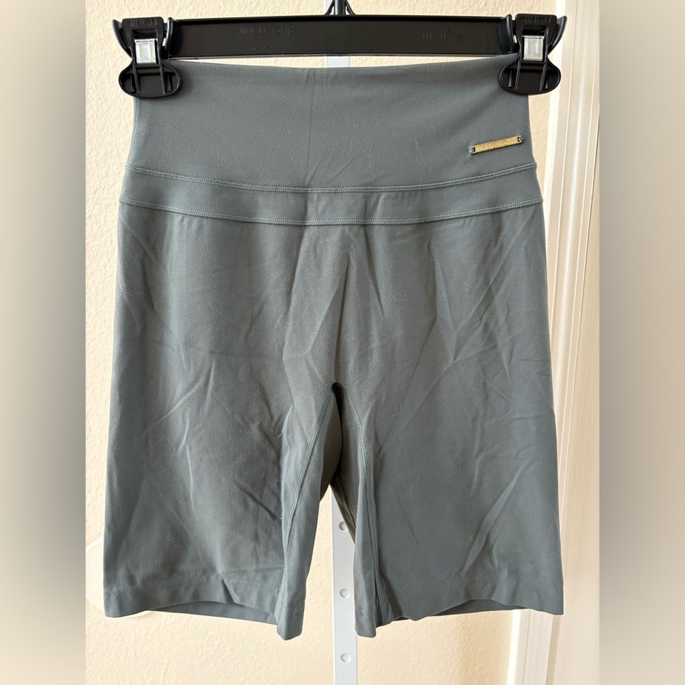 Gymshark x Whitney Simmons Cycling Shorts in Eucalyptus - Size ?